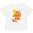 thumbnail image 3 of Inktastic Cute Cat, Orange Cat, Kitty, Kitten, Sunflower Girls Baby T-Shirt, 3 of 5