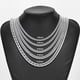 thumbnail image 5 of 4.8mm/5.8mm/6.6mm/7.5mm/9.2mm Stainless Steel Cuban Link Chains Classic Men Boy Curb Chunky Necklace 14 to 30 Inches, 5 of 5
