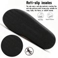 thumbnail image 5 of CHICVOMEY Womens Fuzzy Moccasin Slippers Memory Foam Soft Fluffy Winter House Slipper Warm Bedroom House Shoes, 5 of 9