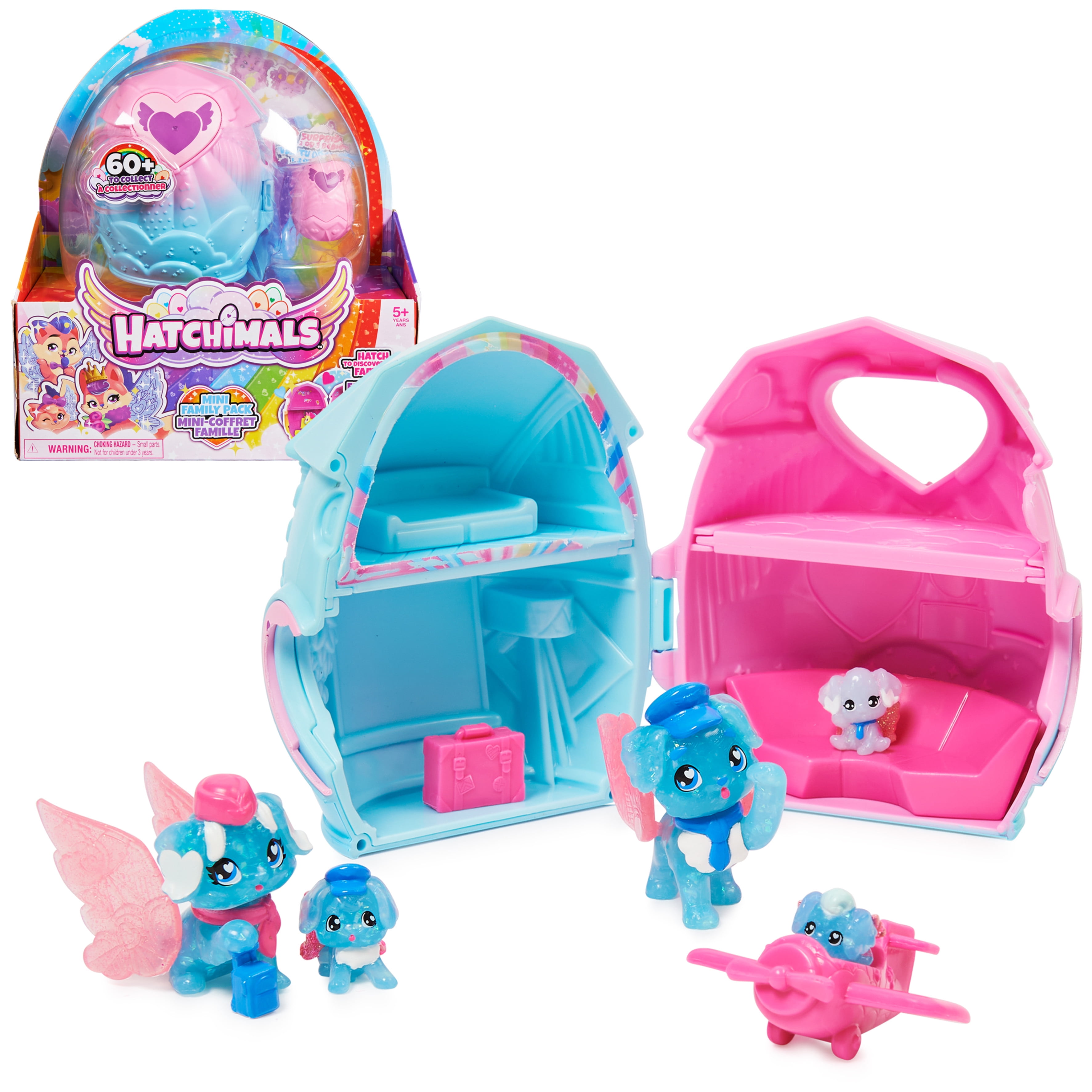 voedsel Eindeloos manager Hatchimals CollEGGtibles, Family Pack Egg Home Playset (Styles Vary) -  Walmart.com