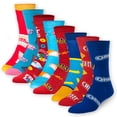 thumbnail image 2 of Crazy Socks – In Your Kitchen 8-Pack Novelty Crew Sock Bundle – Large – Fun Junk Food Designs – Soft, 2 of 6