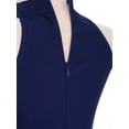 thumbnail image 5 of Aislor Sleeveless Flowy Skirt for Girls Ballet Leotard Dresses Modern Ballerina Color Block Lyrical Dancewear Navy Blue 6, 5 of 7