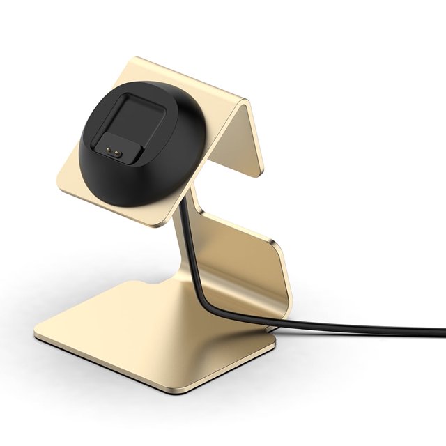Soporte de carga jixopn de aleación de aluminio, fácil de usar, ligero y seguro para Redmi Watch 3/Watch 2.