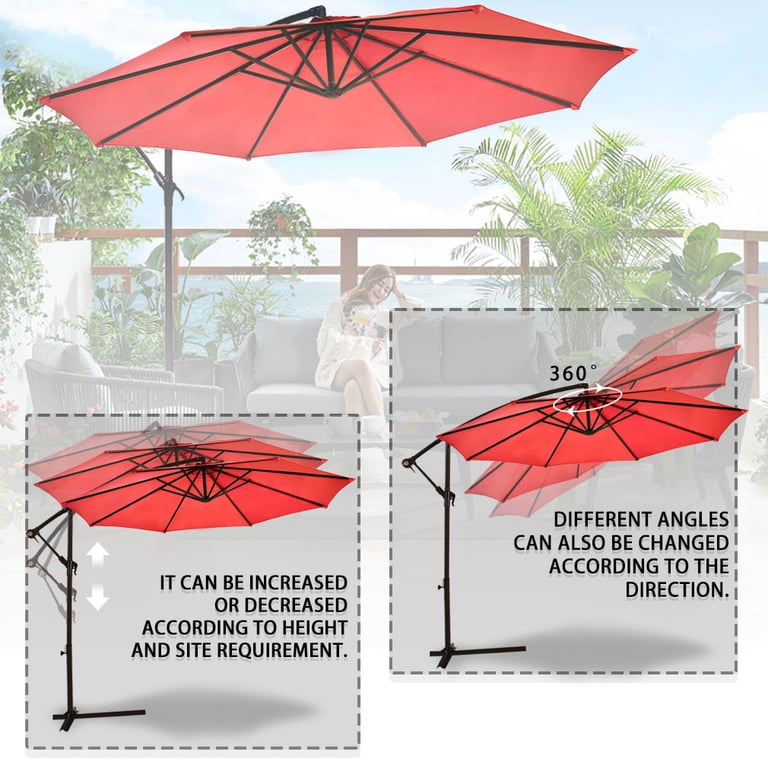 11 foot patio umbrella amazon Sleek Patio Umbrella