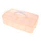thumbnail image 5 of Transparente para Organizador de Esmalte de Uñas, Divisores nualidades Ajustables, Estuche para Ahorrar Espacio, Portátil naranja Baoblaze Nail Art Storage, 5 of 7