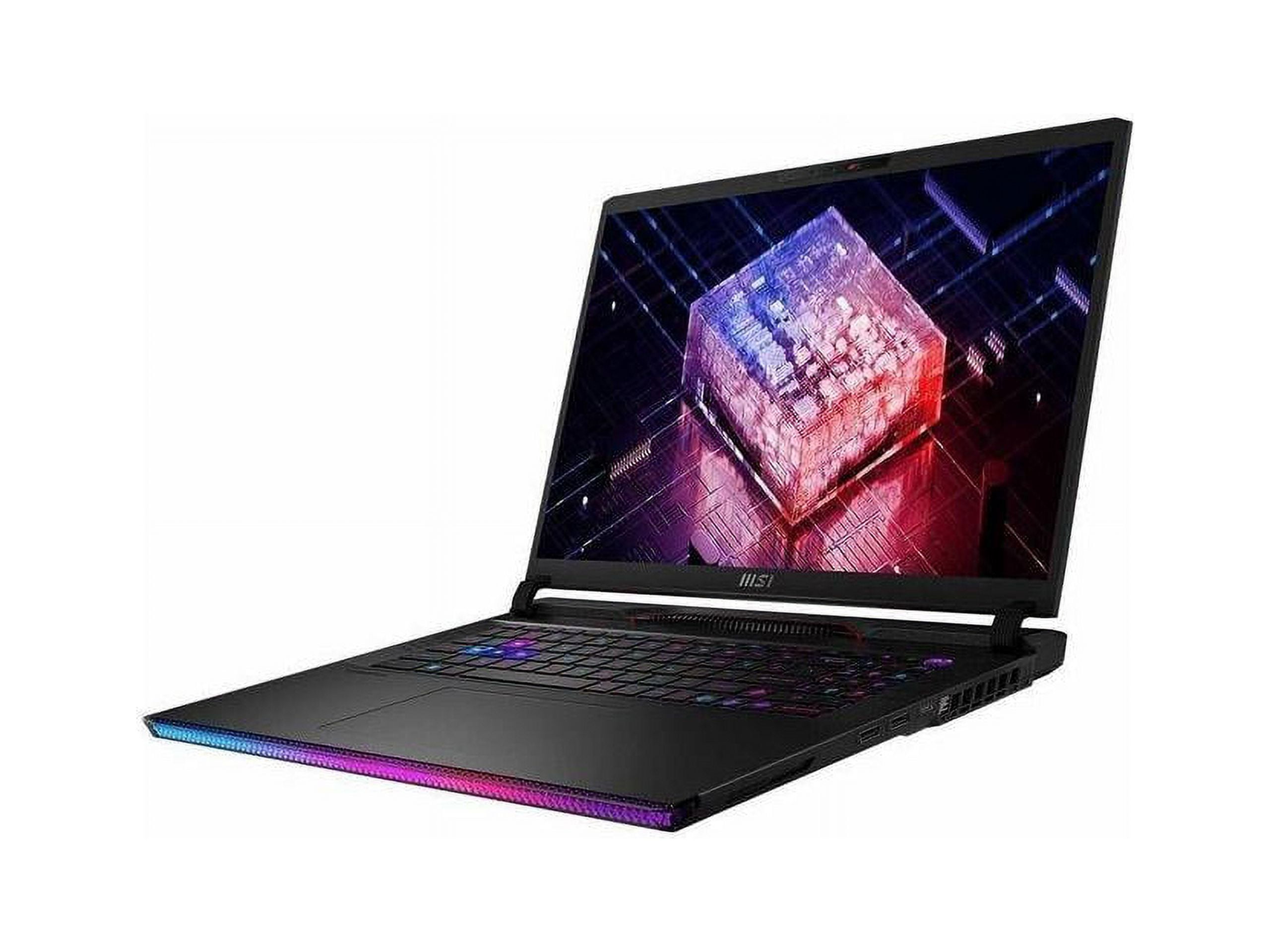 MSI Raider GE78 HX Raider GE78 HX 13VG-087US 17" Gaming Notebook - QHD+ - 2560 x 1600 - Intel Core i9 13th Gen i9-13980HX Tetracosa-core (24 Core) 2.20 GHz - 32 GB Total RAM - 2 TB SSD - Dark Gra