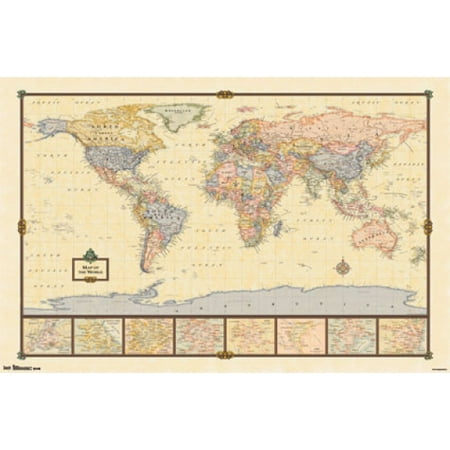 Map World 13 Poster Poster Print Walmart