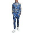 thumbnail image 4 of G-Style USA Men's Royal Floral Tiger Track Suit Set, Up to 5X, 4 of 6