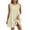 *Beige, variant on VBVC Women's Ruffle Trim Sleeveless Tunic Dress,Crew Neck Shift Mini Dress For Women,Ladies Lightweight Summer Breathable Dress with Pockets,Beige,S-2XL