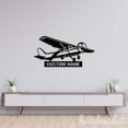 thumbnail image 4 of Handmadetneonsign Airplane Metal Wall Art Light, Aircraft Metal Sign Wall Decor, Jet Metal Decor 50236, 4 of 5