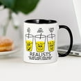 thumbnail image 3 of CafePress - Glass Half Full Empty Pee Funny T Shirt Mug - 11 oz Ceramic Mug - Novelty Coffee Tea Cup, 3 of 4