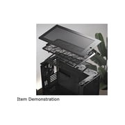 Fractal Design Meshify 2 Computer Case - Tower - Black - Steel, Tempered Glass - 8 x Bay - 0 - EATX, ATX, Micro ATX, Mini ITX Motherboard Supported - 9 x Fan(s) Supported - 0 x External 5.25 Bay -...