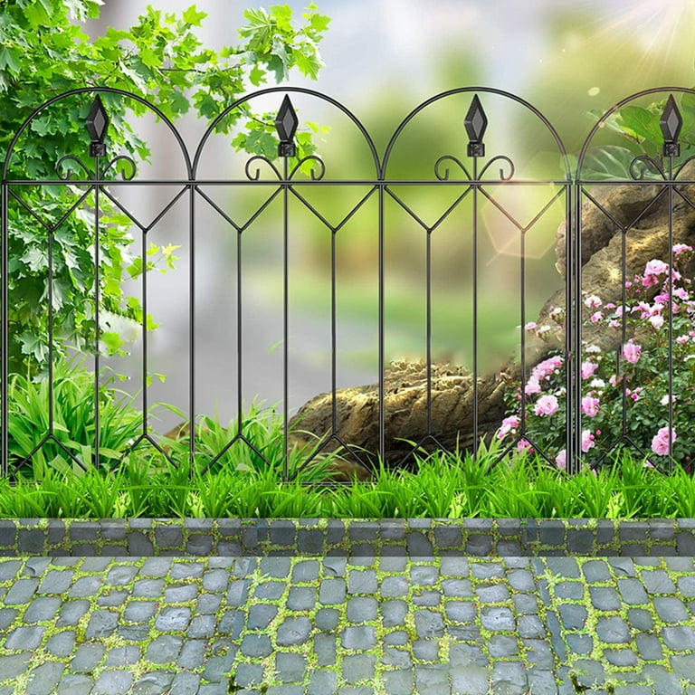 Bestgoods 5x Decorative Garden Fence