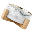 thumbnail image 1 of Milisten 1Jgo De Cerámica Para Perros Y Con Base De Madera Para Alimentación, 1 of 8