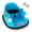 Blue, variant on Costway Ride on Bumper Car for Kids with Remote Control 362 Degree Spin LED Light Navy
