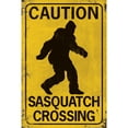 thumbnail image 3 of Sasquatch Crossing Sign (9x12 Wall Art Print, Home Decor), 3 of 3
