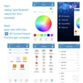 thumbnail image 4 of WiFi Smart RGB E27 Ampoule de Musique Bluetooth Haut-Parleurs Audio Lampe Dimmable LED Ampoule de Musique Sans Fil Changement de Couleur, 4 of 9