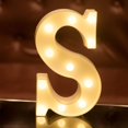 thumbnail image 1 of FYBTO LED Letter Lights Alphabet Light Up Sign for Night Light Home Party Birthday Wedding Bar Decoration (L), 1 of 3