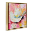 thumbnail image 3 of Stupell Industries Painterly Brushed Cowgirl Hat Fashion Painting Gold Floater Framed Canvas Art Print Wall Art, 18 x 18, 3 of 9