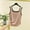Khaki, variant on LADIGASU Fashion Women's Summer Casual Solid Color Loose Round-neck Camisoles Tank Top