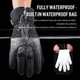 thumbnail image 4 of TITAKING Winter Warm Gloves Athletic Waterproof Touch Screen Gloves for Men Women, 4 of 6