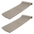 thumbnail image 7 of TRC Recreation Serenity 70 In. Foam Mat Raft Lounger Pool Float, Bronze (2 Pack), 7 of 7