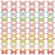 thumbnail image 1 of Kit de 60 colgantes de resina con forma de mariposa en 10 colores para pulseras, collares y pendientes, para hacer joyas y manualidades., 1 of 7