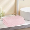 thumbnail image 4 of Summer Savings Clearance! Boovnll Bath Towels, 28x55" Super Soft & Highly Absorbent Solid Color Coral Velvet Towels, Thicken Quickly Dry for Bathroom, Hotel, Pool, Gym, Spa, Beach, Towels for Bathroom, 4 of 6