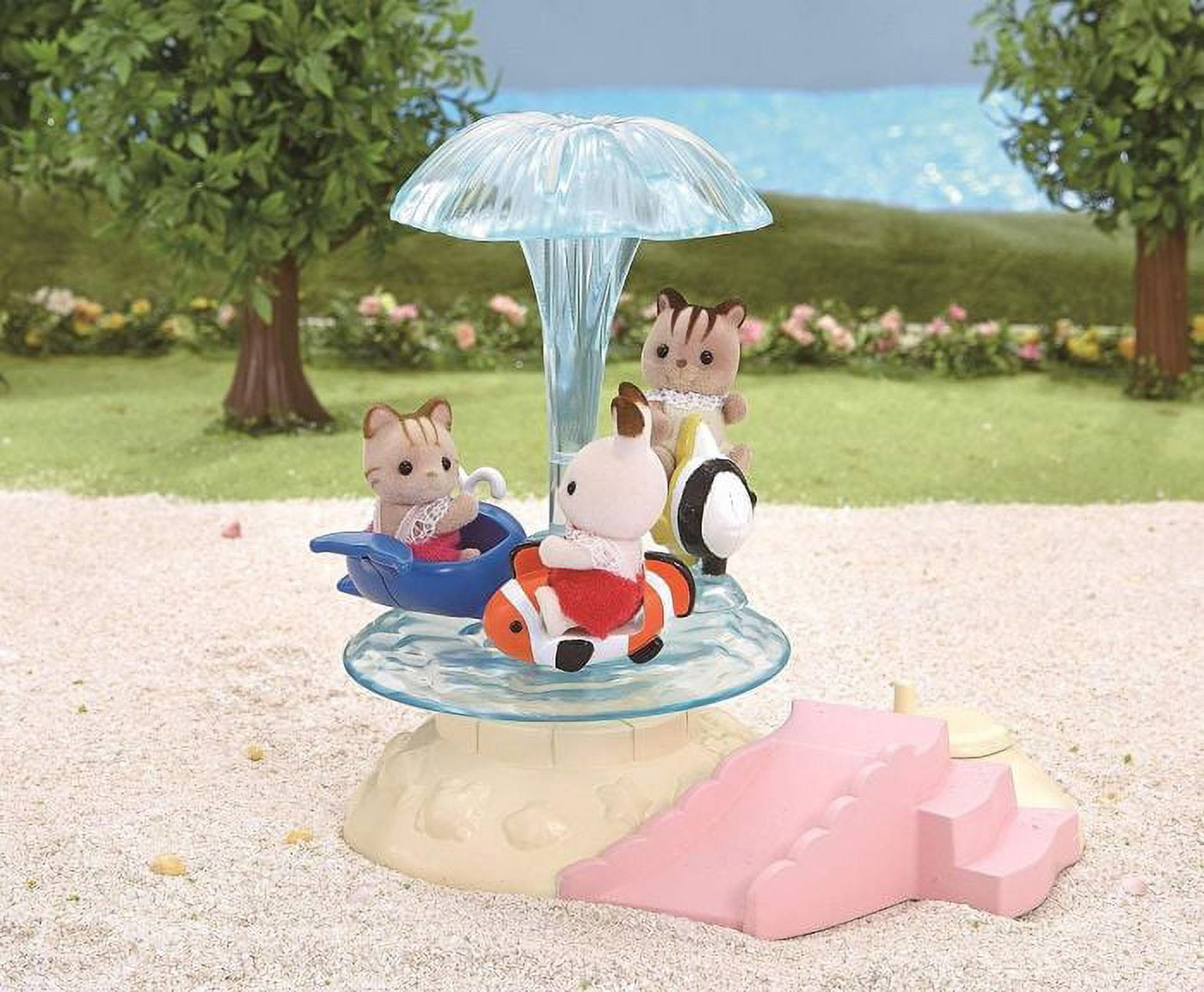 International Playthings Calico Critters Seaside Merry-Go-Round