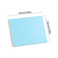 thumbnail image 3 of Rourlinge Office Sticky Notes Pads, Strong Adhesive Sticky Notes for Home School Office Supplies, Can Be Torns & Repositioned, 100 Sheets per Pad, 3 of 6