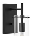 thumbnail image 3 of Modway Skylark Wall Sconce in Clear Black, 3 of 7