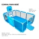 thumbnail image 4 of Corral Bebe Gimnasio De Juegos Porterías Y Tablero Infantil Modelo Gris, 4 of 4