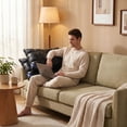 thumbnail image 3 of Hotel-Quality Luxury Bed Pillows 2 Pack, Black Satin Shell, Ergonomic Neck Support for Deep Sleep, 3 of 4