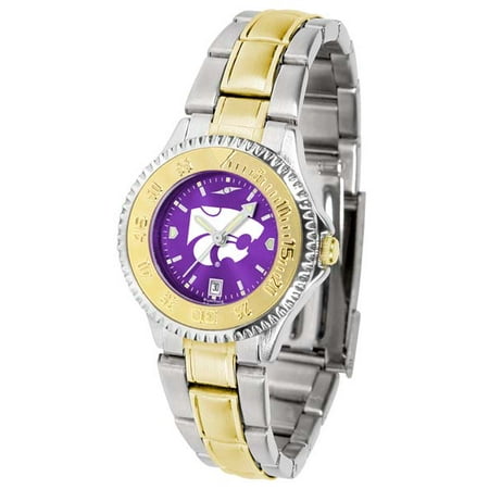 Kansas State Women's Competitor Two-Tone Watch AnoChrome Watch