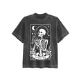 thumbnail image 5 of Halloween Boxy Fit Spooky Skeleton Forever Graphic Tee Shirt, Men's Sizes XS-4XLT, 5 of 5
