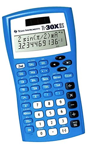 Texas Instruments TI-30X IIS 2-Line Scientific Calculator Orange 
