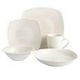 thumbnail image 2 of Gibson Home Liberty Hill 30-Piece Dinnerware Set, White, 2 of 12