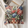 thumbnail image 3 of Pillow Covers Star Decor Truck Flower Basket Outdoor Pillow Covers, Polyester Cushion Case Gifts for Home Decor, 3 of 5