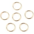 thumbnail image 3 of HDSupplies 200 Pieces - 6mm Jump Rings - KC Gold Tone Plated - 21 Gauge (0.7mm Thickness), 3 of 3