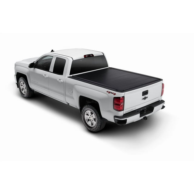 Retrax Tonneau Cover 30462 Retrax IX; Manual Retractable; Low Profile; Not Key Lockable; Black Matte; Aluminum