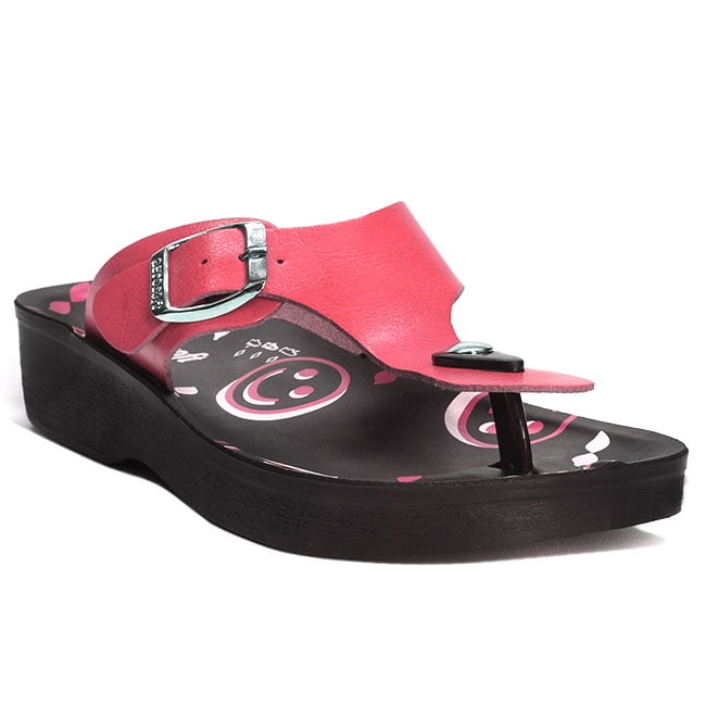 Aerothotic - Aerothotic A0892Pink9 Emoji - Aerosoft Women Sandals, Pink - Size 9 - Walmart.com 