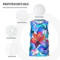 thumbnail image 3 of Sikiie Bright Flowers Basketball Jersey Reversible Men's Mesh Athletic Sports Shirts Training Practice S-4XLXX-Large, 3 of 6