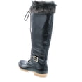 thumbnail image 3 of Nature Breeze Duck-10 HI Women's Knee High Lace Up Insulated Boots Half Size Small, Black, 11, 3 of 7
