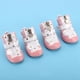 thumbnail image 4 of Zapatos para perros 4 piezas color rosa transpirable antideslizante botas de malla para caminar protector de patas para perros pequeños y gatos ANGGREK Otros, 4 of 8