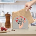 thumbnail image 2 of Yayeee Napkin Holder for Table Kitchen Paper Tissue Organization, Gray Flower, 2 of 8