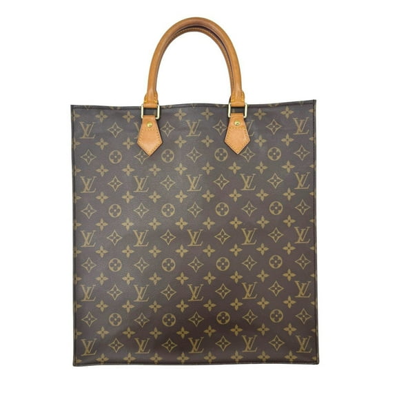 Pre-Owned LOUIS VUITTON Monogram Sac Plat M51140 MI1003 Tote Bag Handbag for Men and... (Good)