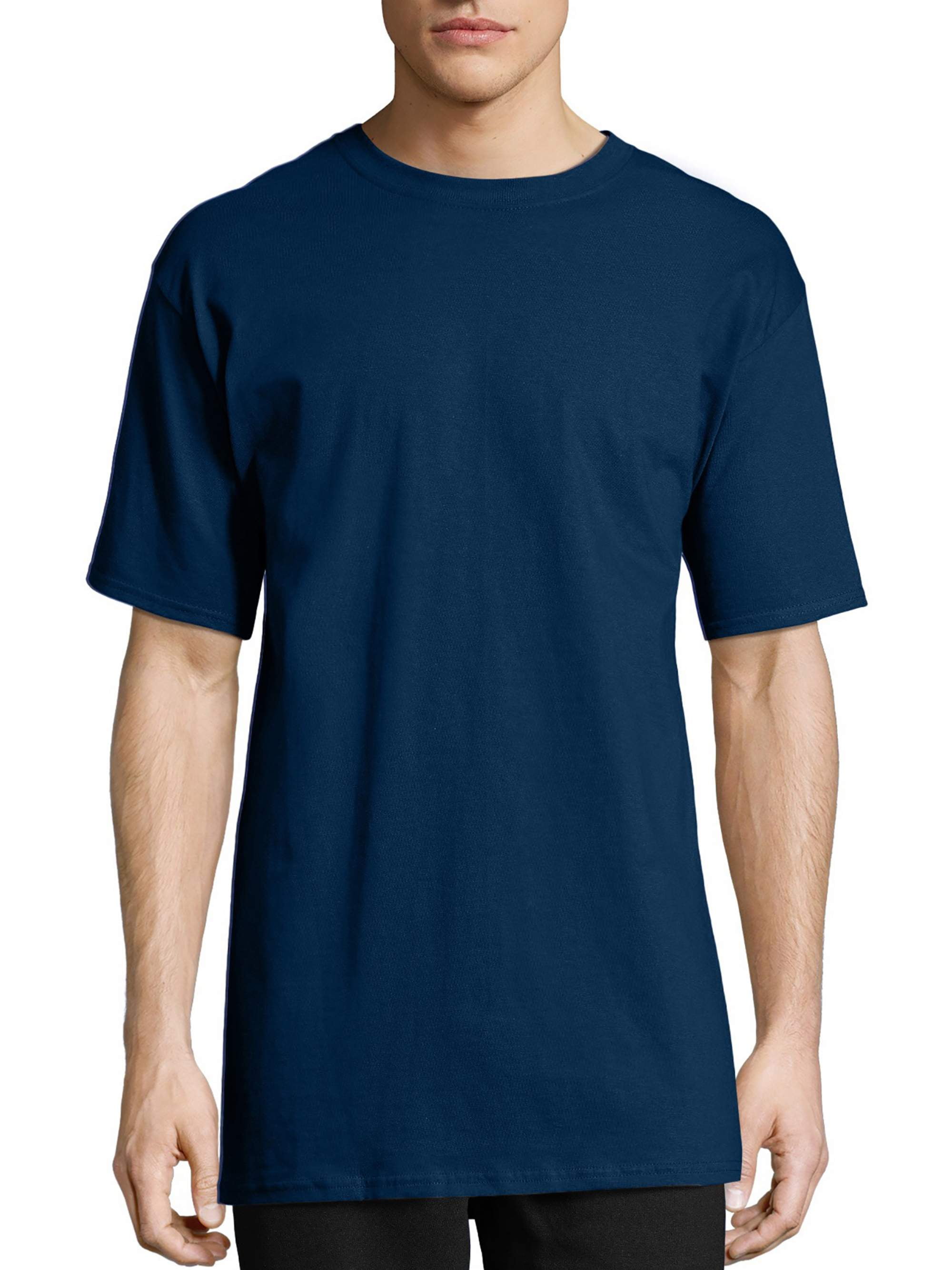 Hanes - Hanes Big Men's Beefy Heavyweight Short Sleeve T-shirt - Tall ...