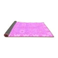 thumbnail image 2 of Ahgly Company Indoor Round Oriental Purple Traditional Area Rugs, 7' Round, 2 of 4