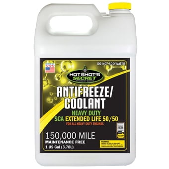 Hot Shot's Secret 1G150ky Yellow Antifreeze, 1 Gallon