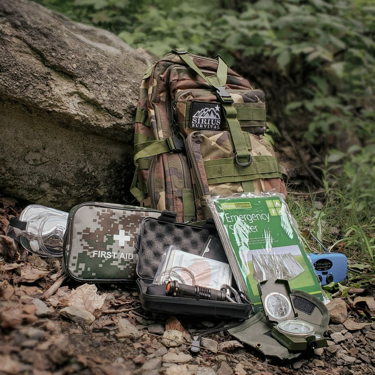 Walmart survival backpack cheap